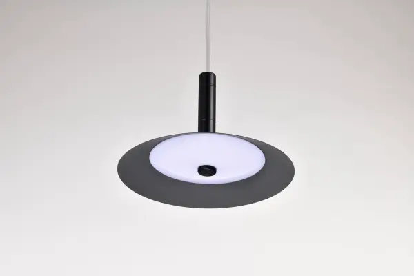 Corrine 10" LED Pendant in Matte Black - Image 15