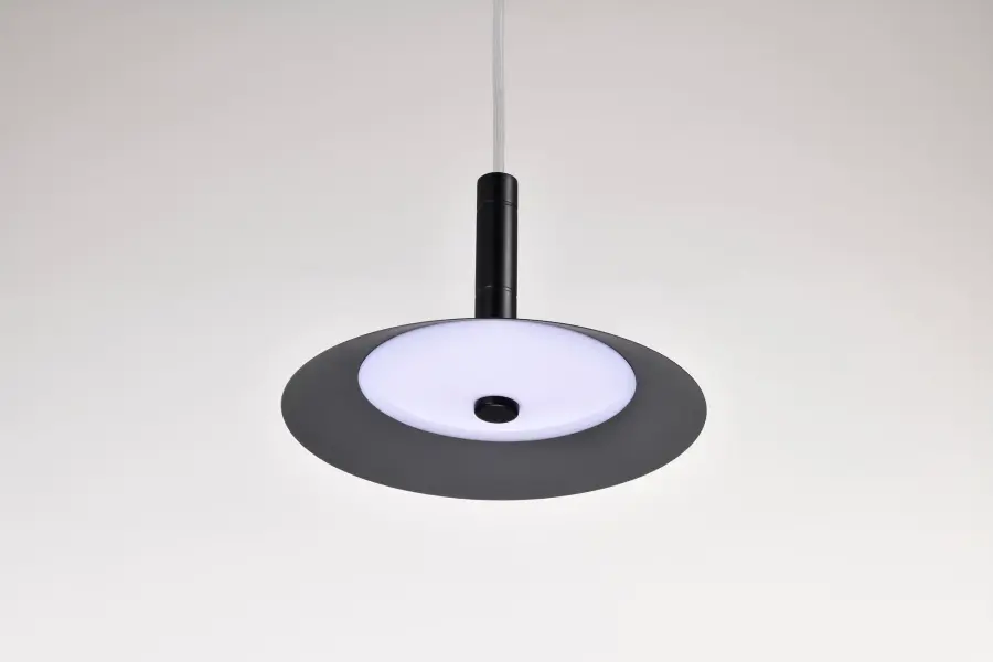 Corrine 10" LED Pendant in Matte Black - Image 15