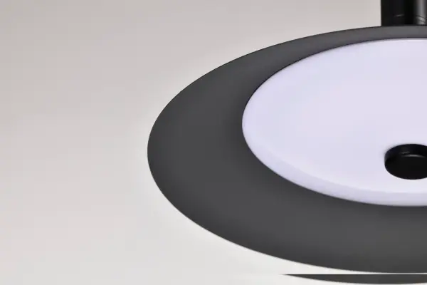 Corrine 10" LED Pendant in Matte Black - Image 16
