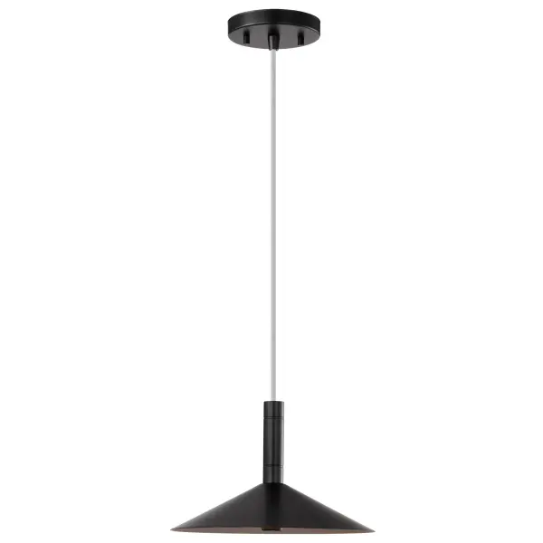 Corrine 10" LED Pendant in Matte Black - Image 8