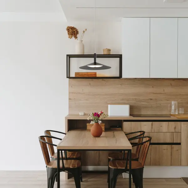 Corrine 14" LED Pendant in Matte Black - Image 2
