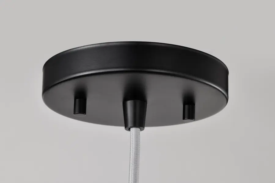 Corrine 14" LED Pendant in Matte Black - Image 14