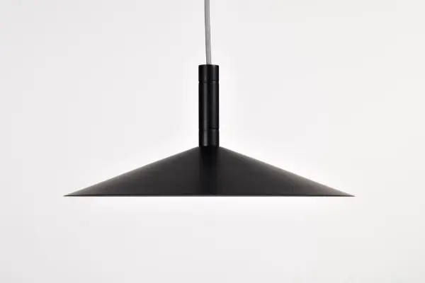 Corrine 14" LED Pendant in Matte Black - Image 9