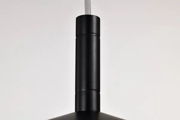 Corrine 14" LED Pendant in Matte Black - Image 10