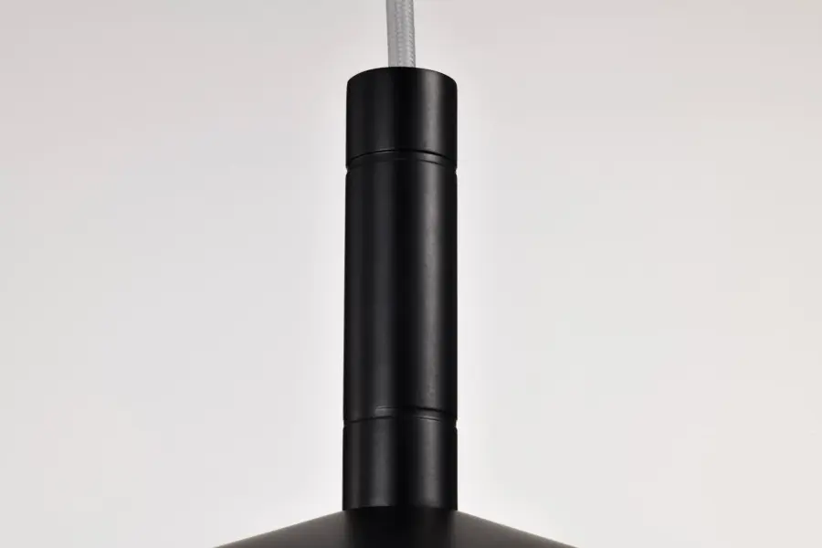 Corrine 14" LED Pendant in Matte Black - Image 10