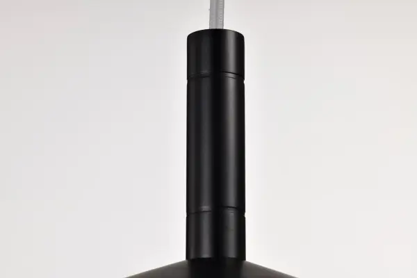 Corrine 18" LED Pendant in Matte Black - Image 11