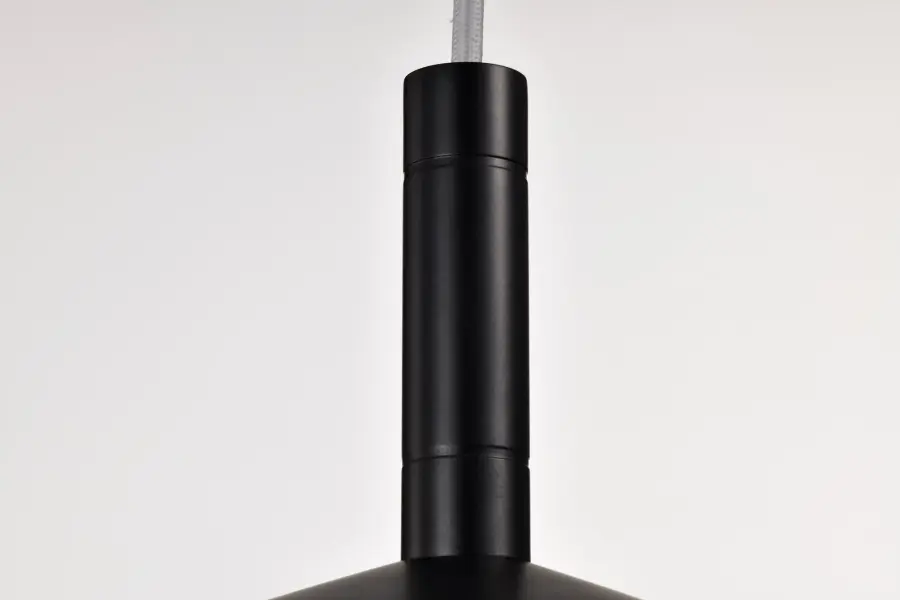 Corrine 18" LED Pendant in Matte Black - Image 11