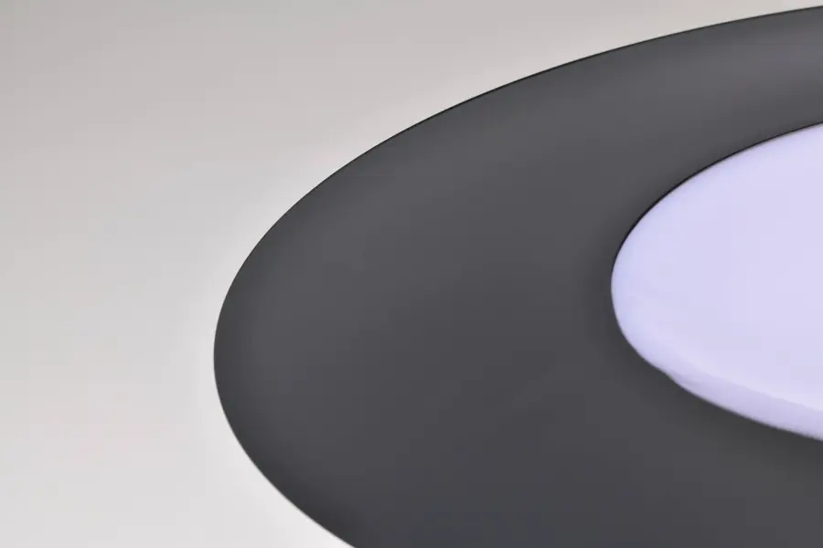 Corrine 18" LED Pendant in Matte Black - Image 13
