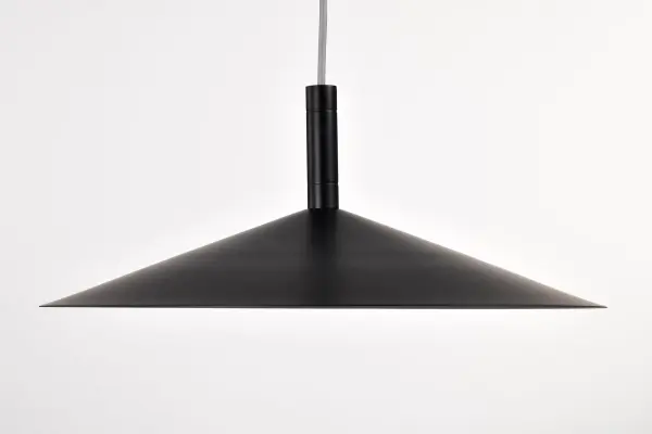 Corrine 18" LED Pendant in Matte Black - Image 10