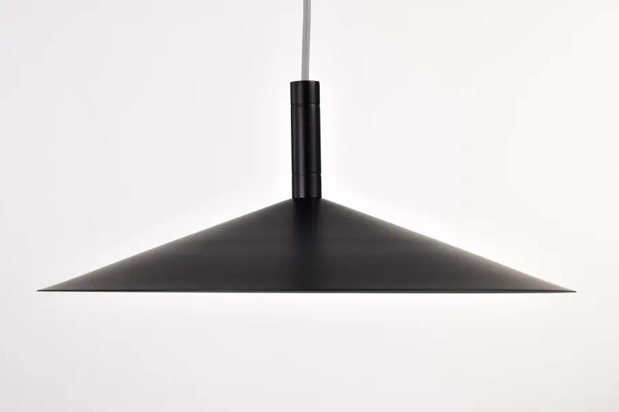 Corrine 18" LED Pendant in Matte Black - Image 10