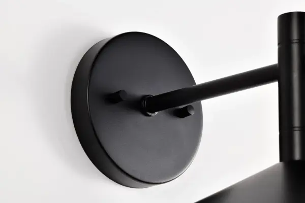 Corrine 10" LED Wall Sconce in Matte Black - Image 11