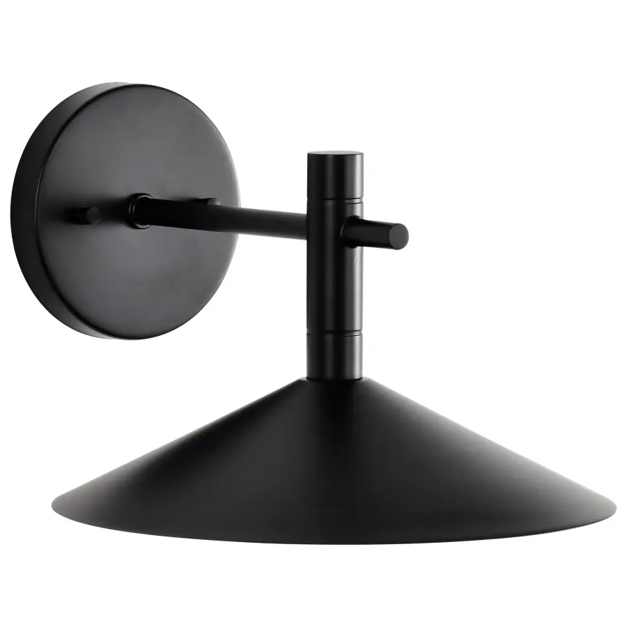 Corrine 10" LED Wall Sconce in Matte Black - Image 7