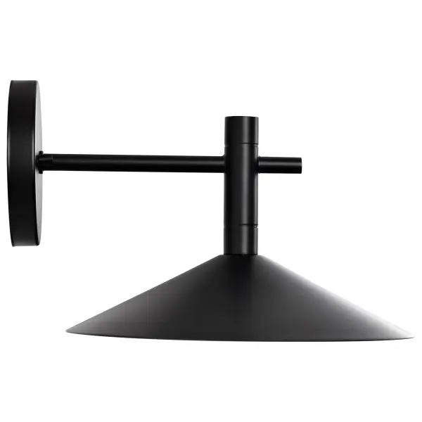 Corrine 10" LED Wall Sconce in Matte Black - Image 8