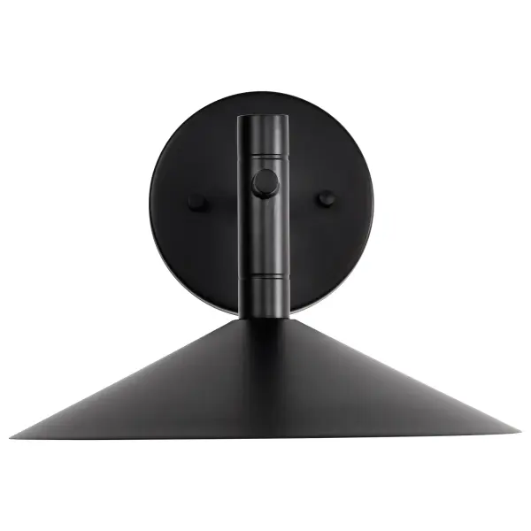 Corrine 10" LED Wall Sconce in Matte Black - Image 9