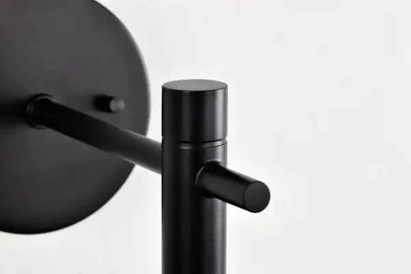 Corrine 10" LED Wall Sconce in Matte Black - Image 10