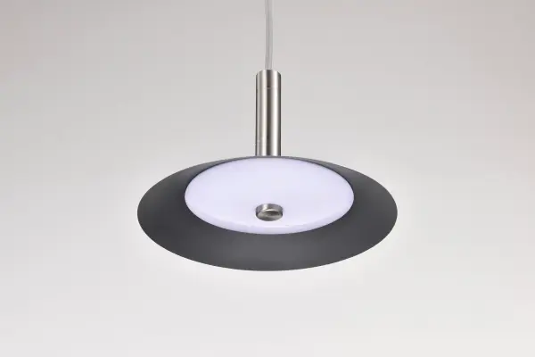 Corrine 10" LED Pendant in Brushed Nickel - Image 12