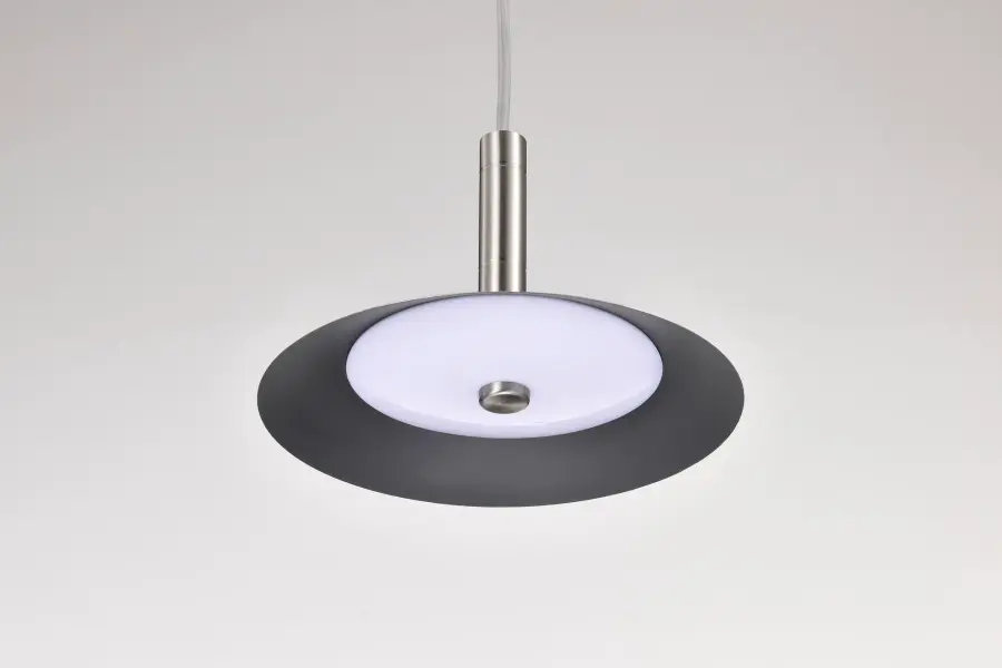 Corrine 10" LED Pendant in Brushed Nickel - Image 12