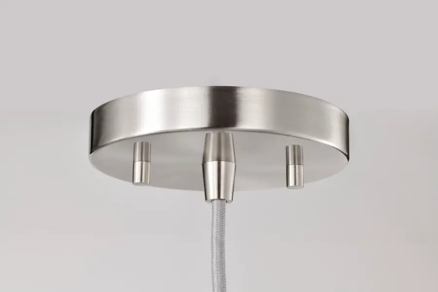 Corrine 10" LED Pendant in Brushed Nickel - Image 9
