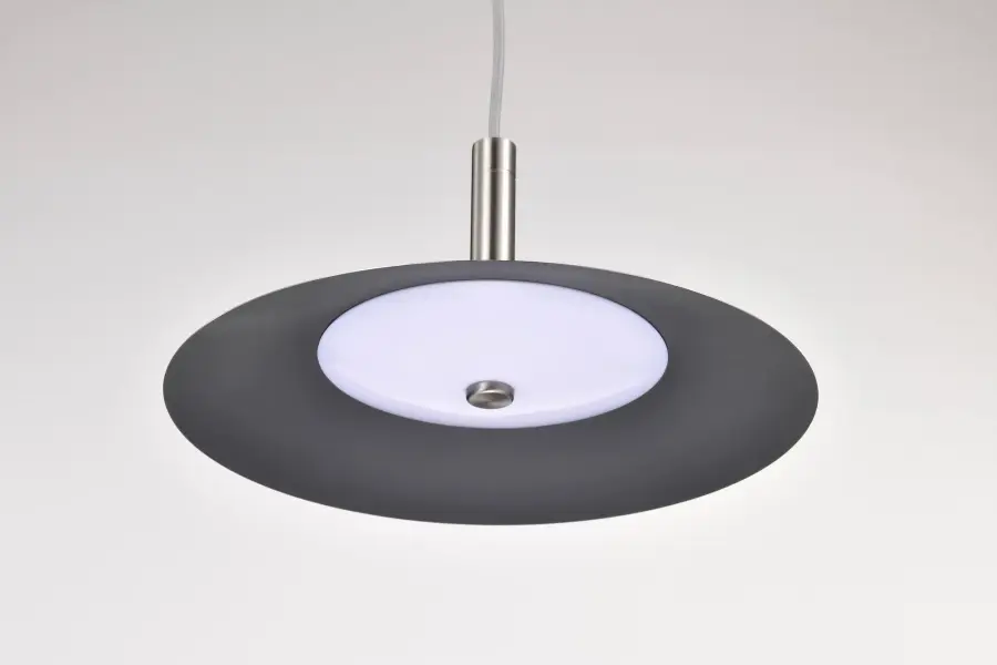 Corrine 14" LED Pendant in Brushed Nickel - Image 13