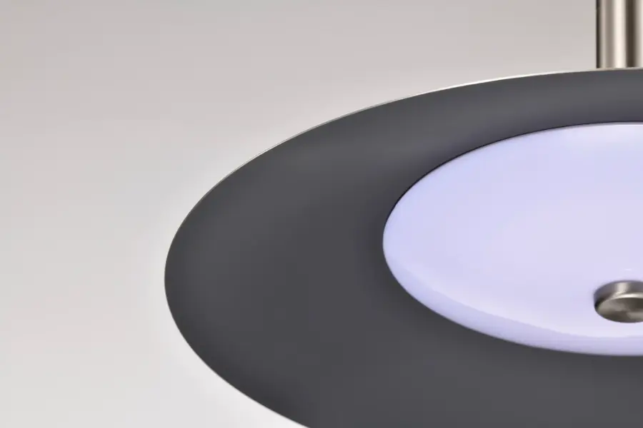 Corrine 14" LED Pendant in Brushed Nickel - Image 14