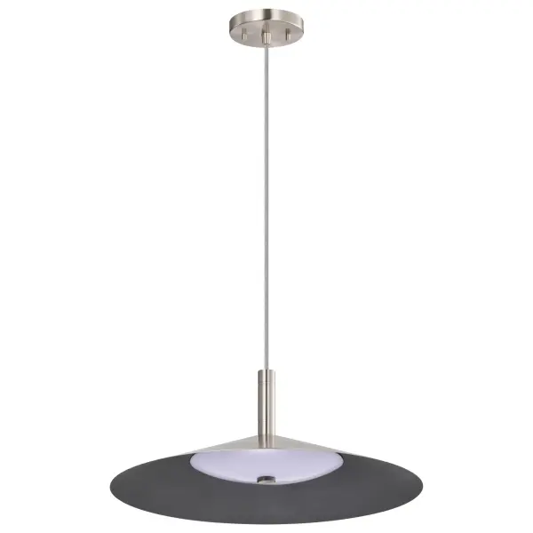 Corrine 18" LED Pendant in Brushed Nickel - Image 7