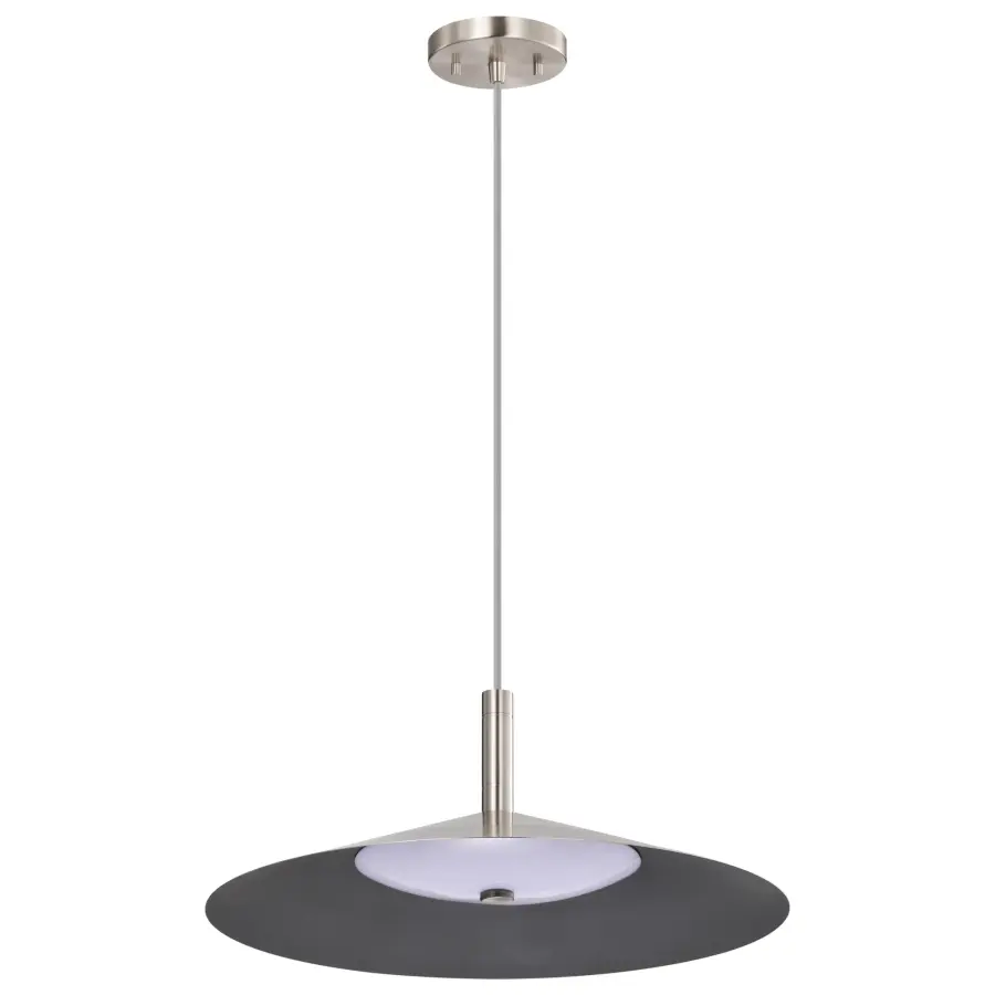 Corrine 18" LED Pendant in Brushed Nickel - Image 7