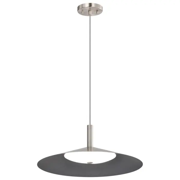 Corrine 18" LED Pendant in Brushed Nickel - Image 8