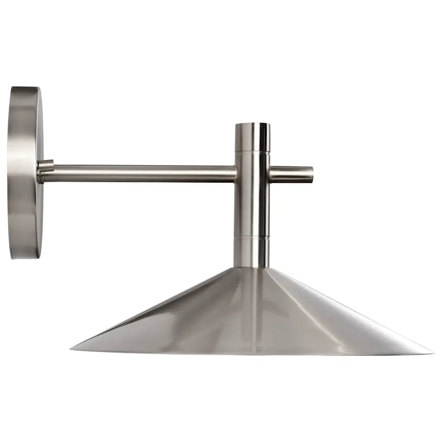 Corrine 10" LED Wall Sconce in Brushed Nickel - Image 8