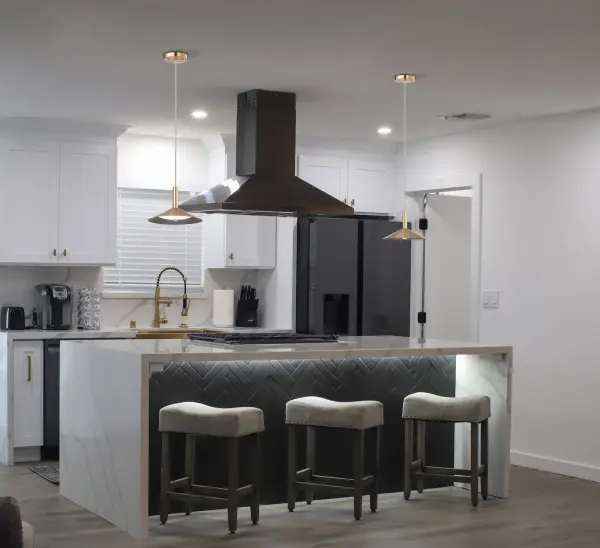 Corrine 10" LED Pendant in Burnished Brass - Image 2