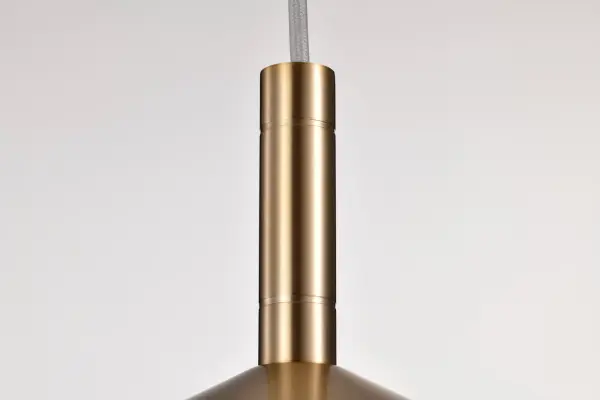 Corrine 10" LED Pendant in Burnished Brass - Image 11