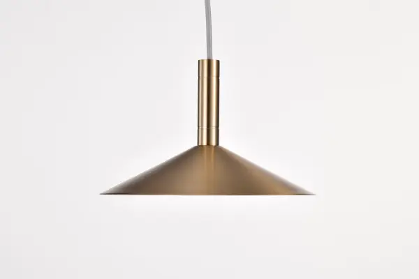 Corrine 10" LED Pendant in Burnished Brass - Image 10