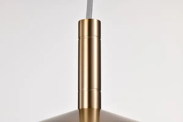 Corrine 14" LED Pendant in Burnished Brass - Image 11