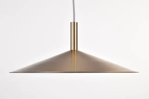 Corrine 18" LED Pendant in Burnished Brass - Image 7