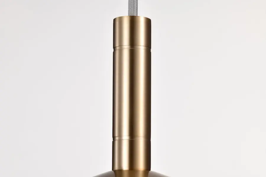 Corrine 18" LED Pendant in Burnished Brass - Image 8