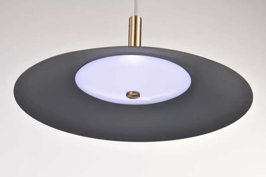 Corrine 18" LED Pendant in Burnished Brass - Image 9