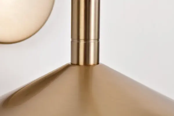 Corrine 10" LED Wall Sconce in Burnished Brass - Image 12