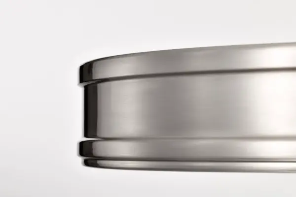 Kendall 14" LED Flush Mount in Brushed Nickel with Alabaster Glass - Image 9