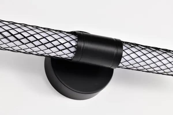 Kingsport 20-Inch LED Vanity Light in Matte Black - Image 12