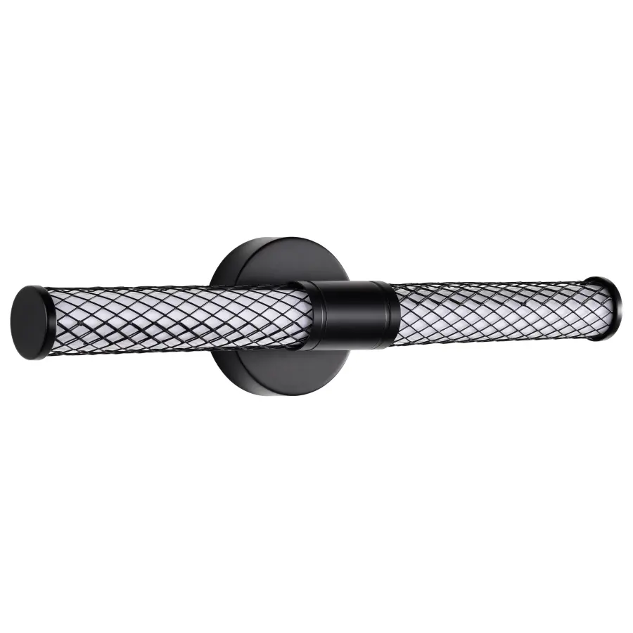 Kingsport 20-Inch LED Vanity Light in Matte Black - Image 4