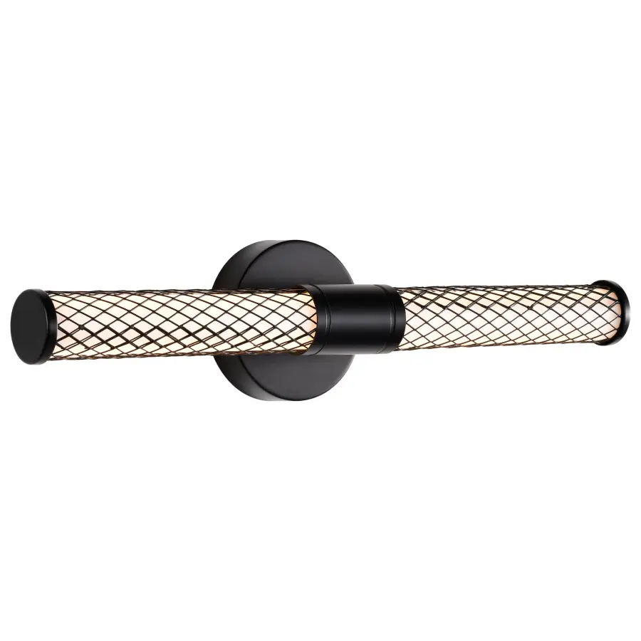 Kingsport 20-Inch LED Vanity Light in Matte Black - Image 5