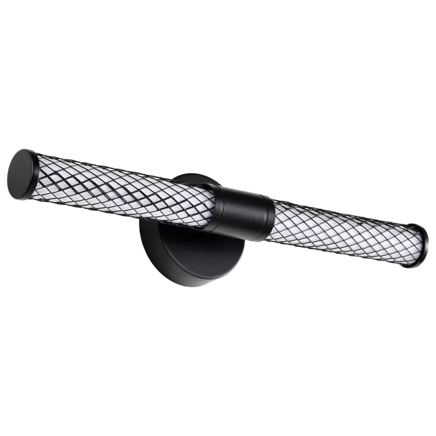 Kingsport 20-Inch LED Vanity Light in Matte Black - Image 6