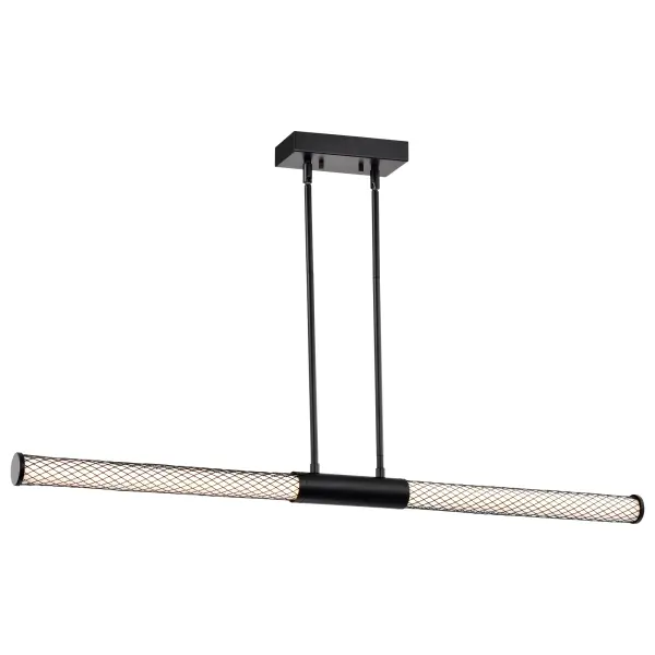 Kingsport 44-Inch LED Island Pendant in Matte Black - Image 4