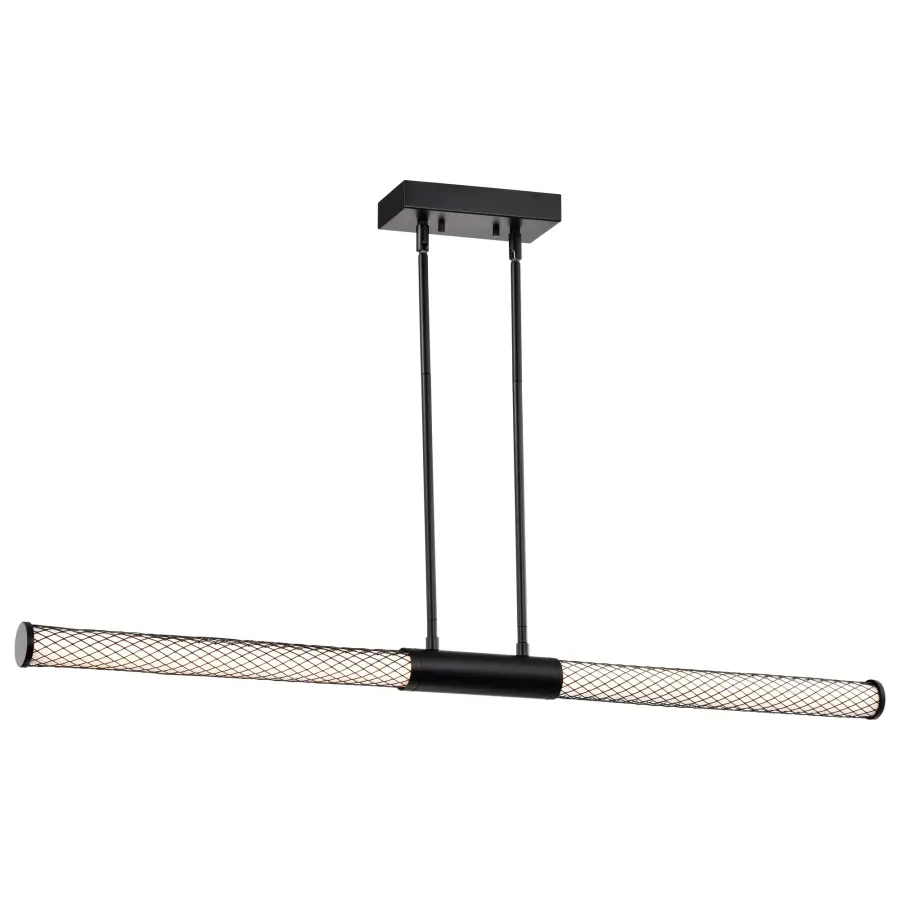 Kingsport 44-Inch LED Island Pendant in Matte Black - Image 4