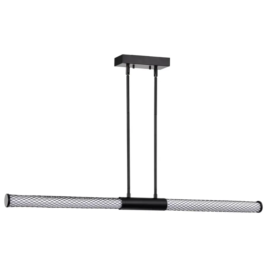 Kingsport 44-Inch LED Island Pendant in Matte Black - Image 5