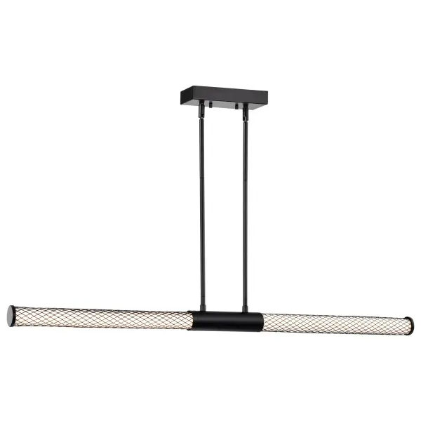 Kingsport 44-Inch LED Island Pendant in Matte Black - Image 6