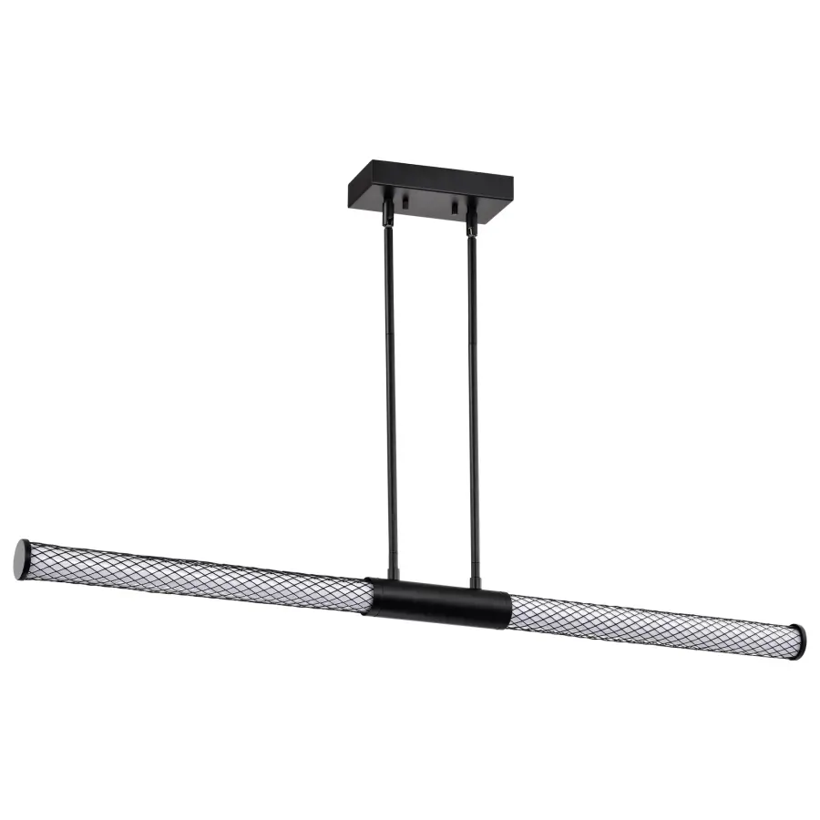 Kingsport 44-Inch LED Island Pendant in Matte Black - Image 7