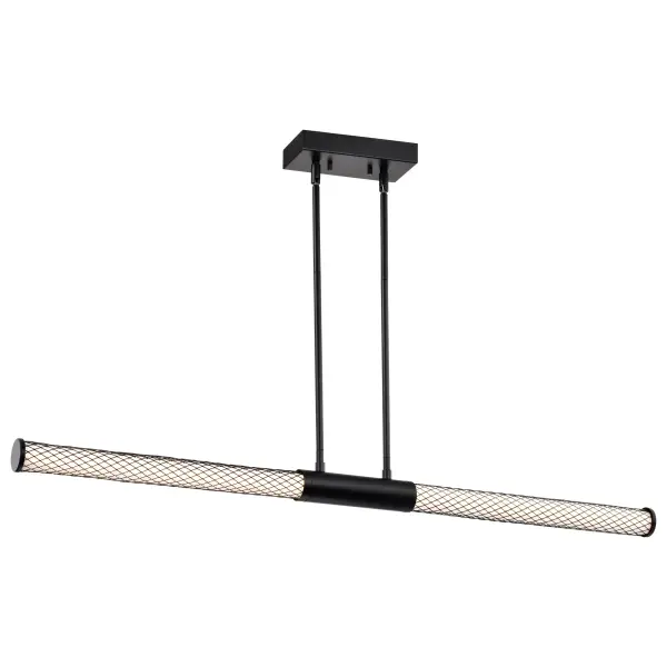 Kingsport 44-Inch LED Island Pendant in Matte Black - Image 8