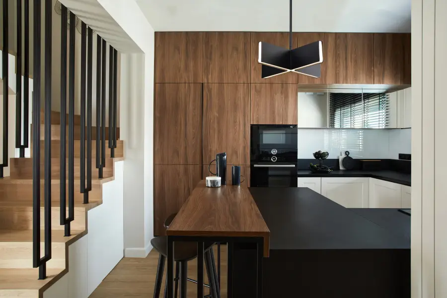 Blaine 16-Inch LED Pendant in Matte Black - Image 2