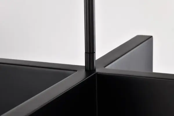Blaine 16-Inch LED Pendant in Matte Black - Image 12