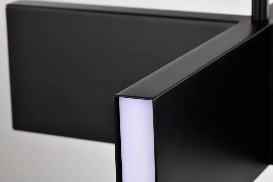 Blaine 16-Inch LED Pendant in Matte Black - Image 13